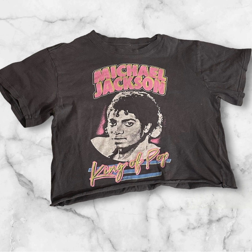 Michael Jackson Crop Top